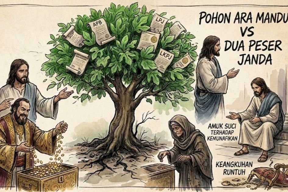 Selasa Suci : Pohon Ara Yang Mandul dan Nyawa Dua Peser