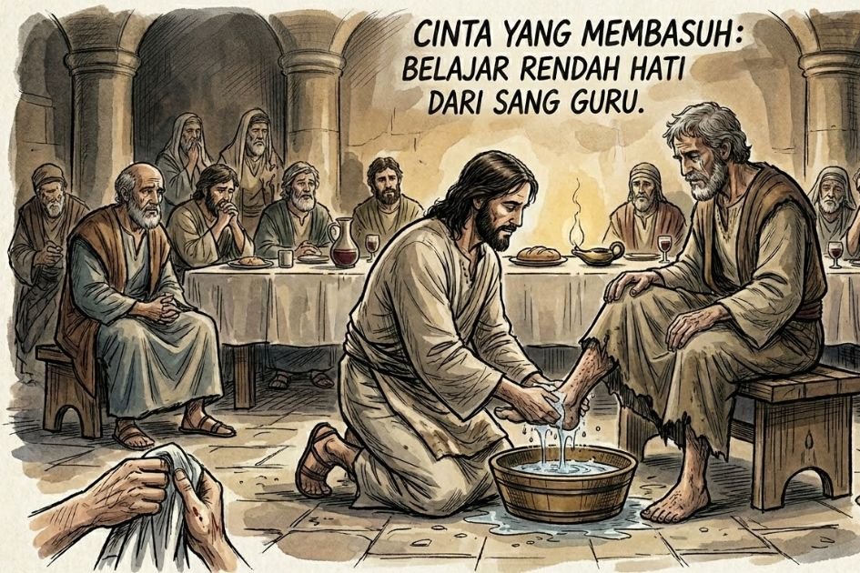 Kamis Putih : Cinta yang Membasuh