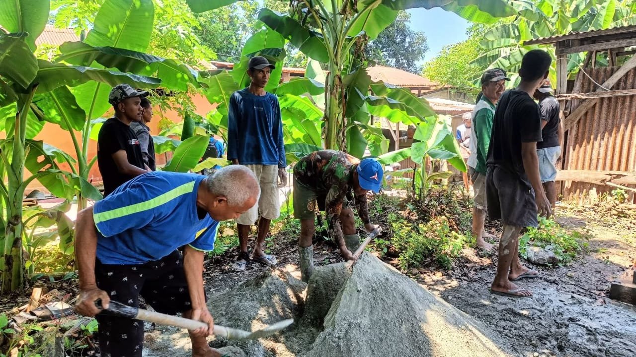 Perbaikan Irigasi P3A Dahulu Rasa